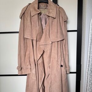Burberry Suede Jacket